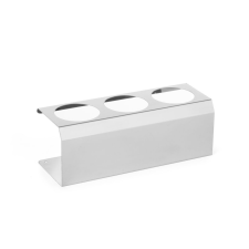 Hendi Szószadagoló flakon állvány, HENDI, 3 lyuk ø70 mm, 274x102x(H)98mm konyhai eszköz