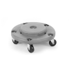 Hendi Trolley kerek hulladékgyűjtőhöz, AmerBox, 691038-hoz alkalmas, Világos szürke, ⌀455x(H)165mm - HENDI 691076