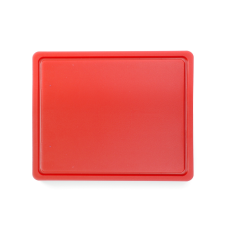 Hendi Vágódeszka HACCP GN 1/2 - Piros - 260x320x(H)12 mm - HENDI 826119 konyhai eszköz