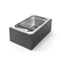 Hendi Zacc kiütő doboz fa tartódobozban, HENDI, 275x175x(H)110mm kávéfőző kellék