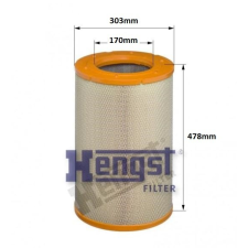 HENGST MAN F2000 levegőszűrő autóalkatrész