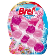 HENKEL Bref Brilliant Gel, wc illatosító, Spring Rain, 2x42g (10db/karton) tisztító- és takarítószer, higiénia