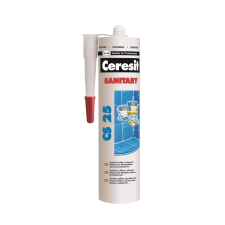 HENKEL Ceresit szilikon CS 25 Szaniter 280 ml toffic glett, gipsz, csemperagasztó, por