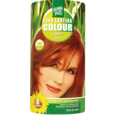 HennaPlus Long Lasting Colour tartós hajfesték 7.46 rézvörös 1db hajfesték, színező