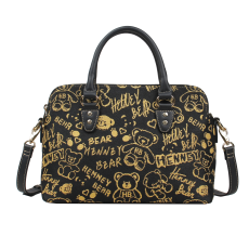  Henney Bear Kézi- És Válltáska -H-006-GOLD TIME-