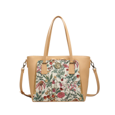 Henney Bear Kézi- És Válltáska -H-1002-FLORAL SUMMER BEIGE- kézitáska és bőrönd