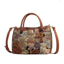  Henney Bear Kézi- És Válltáska -H-1170-TEDIE BEAR- kézitáska és bőrönd