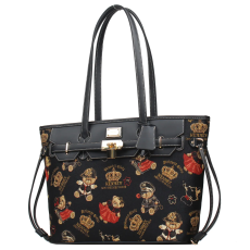  Henney Bear -Kézi- és Válltáska -H-1184-CROWN BEAR-