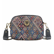  Henney Bear Oldal- és Válltáska -H-1171-VINTAGE CHECK-