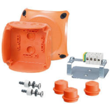 Hensel FK 0402 kábelösszekötő doboz 104x104x70mm E90 tűzállóság 62000180 (FK0402) villanyszerelés