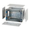 Hensel FP 0101 Üres elosztószekrény zárt oldalfalakkal, 276x186x163 mm