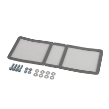 Hensel HB WD 2 tömítéssel/csavarokkal 300mm x 113mm összekötő készlet villanyszerelés