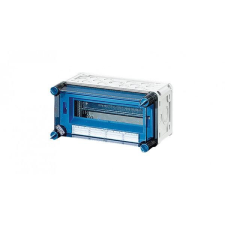 Hensel Hensel MI1112 12modul csapófedéllel műanyag 150mmx 300mmx 170mm IP65 átlátszó fedéllel kismegszakítós szekrény villanyszerelés