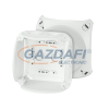 Hensel KF 0400 G Időjárásálló kábelösszekötő doboz, 104x104x70 mm, IP66/67
