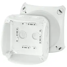 Hensel KF 0400 G Időjárásálló kábelösszekötő doboz, 104x104x70 mm, IP66/67 villanyszerelés