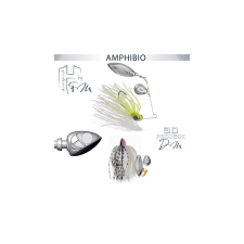 HERAKLES SPINNERBAIT AMPHIBIO TANDEM 3/8oz 10.5gr Ghost White csali