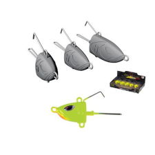 Herakles XX 80gr Chartreuse jigfej ólom 10 db/csg csali