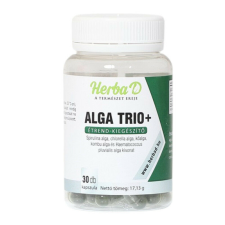 Herba-D alga trio kapszula 30 db vitamin és táplálékkiegészítő