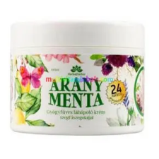 HerbaDoctor Arany Menta Lábápoló Balzsam 100 ml, 24 karátos arannyal, sarokpuhító, regeneráló - HerbaDoctor gyógytea