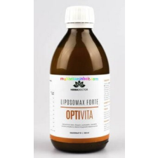 HerbaDoctor Liposomax Optivita 300 ml liposzómás folyékony étrendkiegészítő - HerbaDoctor gyógytea