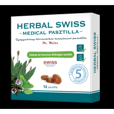  HERBAL SWISS MEDICAL PASZTILLA 12X vitamin és táplálékkiegészítő