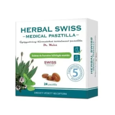 Herbal Swiss Medical pasztilla 24 db vitamin és táplálékkiegészítő