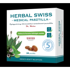  HERBAL SWISS MEDICAL PASZTILLA 24X vitamin és táplálékkiegészítő