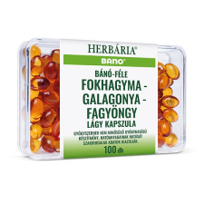  Herbária Bánó-féle fokhagyma-galagonya-fagyöngy kapszula – 100db vitamin és táplálékkiegészítő