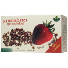 Herbária Gyümölcstea eper darabokkal gyógytea