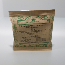  Herbária hibiszkuszvirág tea 30 g gyógyhatású készítmény