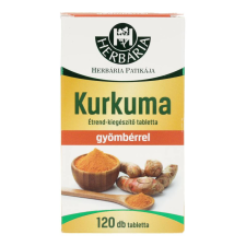  HERBÁRIA KURKUMA-GYÖMBÉR TABLETTA vitamin és táplálékkiegészítő