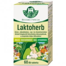 Herbária Laktoherb tabletta - 60db vitamin és táplálékkiegészítő
