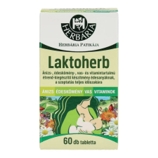  HERBÁRIA LAKTOHERB TABLETTA 60DB vitamin és táplálékkiegészítő