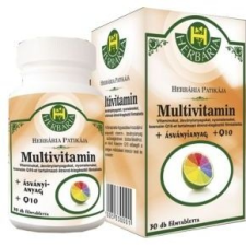 Herbária multivitamin + Q10 tabletta - 30db vitamin és táplálékkiegészítő