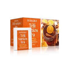 Herbária Téli varázs narancs és fahéj ízű gyümölcstea tea