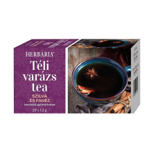 Herbária téli varázs szilva-fahéj ízű tea 20x1,5g 30 g tea