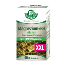 Herbária Zrt. Herbária Magnézium+B6 étrend-kiegészítő filmtabletta 60x vitamin és táplálékkiegészítő