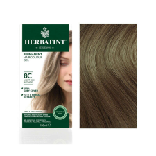 Herbatint 8C Világos hamvas szőke hajfesték, 150 ml hajfesték, színező