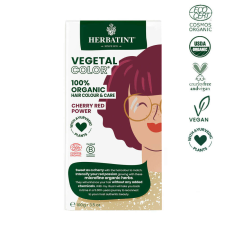 Herbatint Bio Vegetal Color CHERRY RED, 2×50 g hajfesték, színező