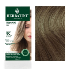Herbatint Herbatint 8c világos hamvas szőke tartós növényi hajfesték 150 ml hajfesték, színező
