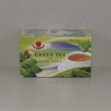 Herbex prémium tea zöldtea aloe verával 20x1,5g 30 g gyógyhatású készítmény