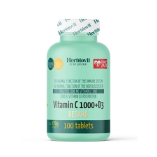 Herbiovit Herbiovit Vitamin C1000+D3 Retard tabletta 100db vitamin és táplálékkiegészítő