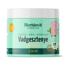 Herbiovit Kft Herbiovit Vadgesztenyés lábkrém 250 ml gyógyhatású készítmény