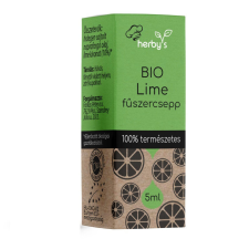 Herbys bio lime fűszercsepp 5 ml alapvető élelmiszer