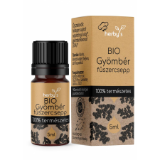 Herbys Herbys bio gyömbér fűszercsepp 5 ml reform élelmiszer