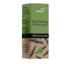Herbys rozmaring fűszercsepp 5 ml alapvető élelmiszer