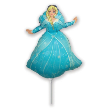 Hercegnő Land of Ice fólia lufi 36 cm (WP) party kellék