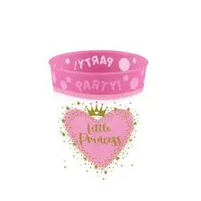  Hercegnő Little Princess micro prémium műanyag pohár 250 ml bögrék, csészék