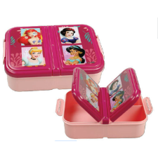 Hercegnők Disney Hercegnők több rekeszes uzsonnás doboz, szendvicsdoboz uzsonnás doboz
