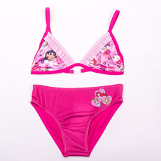  Hercegnők kislány fürdőruha - kétrészes fürdőruha - pink - 98